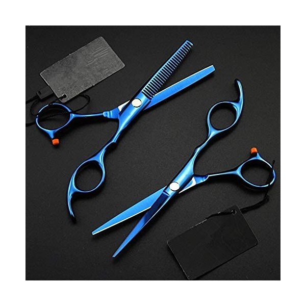 XiYou Ciseaux de Coupe de Cheveux Coupe, Professionnel Japon 6cr 5.5 6 Coupe de Cheveux amincissement Coiffeur Makas ting 