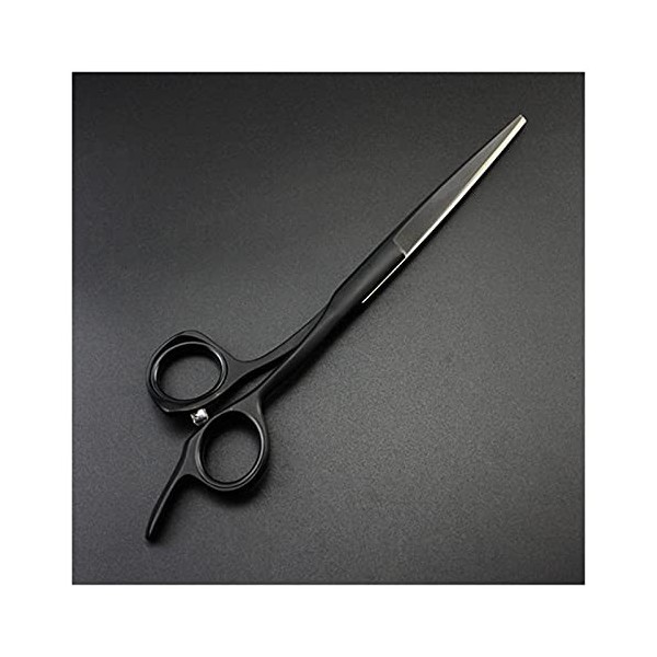 cjcaijun Cisailles de Coupe des Cheveux 5/55 / ​​6 Black Cuisson Ciseaux Ciseaux Ciseaux Coiffure Coiffure Ciseaux Ciseaux