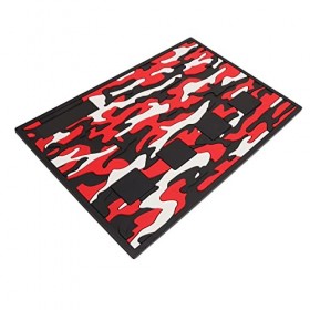 Coussin de Comptoir doutil de Salon, Motif de Camouflage Magnétique de Tapis doutil de Barbier pour Brosse