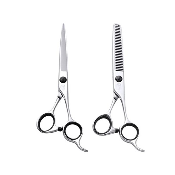 leybold Ciseaux De Coiffure Professionnels Set, Ciseaux Mélangés À Texture De 6 Pouces, Tondeuse À Cheveux Professionnelle, p