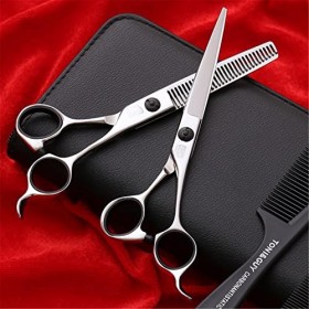 leybold Ciseaux De Coiffure Professionnels Set, Ciseaux Mélangés À Texture De 6 Pouces, Tondeuse À Cheveux Professionnelle, p