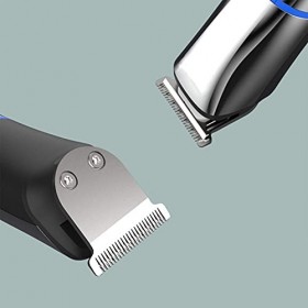 QZH Ensemble de Tondeuse à Cheveux 6 en 1 avec tête de Coupe 6 Tondeuse à Cheveux sans Fil Rechargeable USB avec Peignes de L