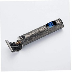 QZH Tout Nouvel Affichage LED électrique 0 tête de Coupe Tondeuse à Cheveux électrique tête de Bouddha Tondeuse sans Fil Marq