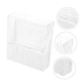 FRCOLOR 4 Pièces Blanc Pour Outil De Beauté Support Trous De Support Pince À Épiler Couverture Extension Affichage Pratique C