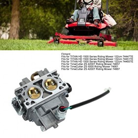 Kit dassemblage de Carburateur de Tondeuse Autoportée, Compatible avec TimeCutter ZS 4200T 5000 4200T SW 4200 5000 127-9289