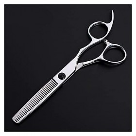 Tondeuses à cheveux pour hommes, ciseaux de coiffure à dents droites de 6,0 pouces, ciseaux de coiffure professionnels, cisea