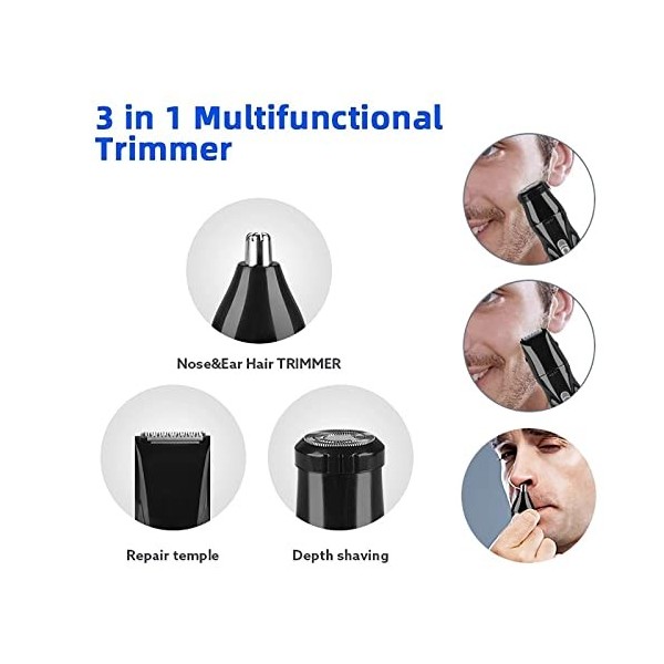 Nose Hair Trimmer For Ears Finisher Men Femme - Tondeuse Du Nez Oreilles Électrique, Rasoir à Nez Électrique Homme Femme, Ton