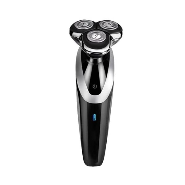 Beard Trimmer Hommes Électrique Shaver Hommes Shaving Machine Tondeuse Rasoir électrique Rechargeable Color : Black Noir 