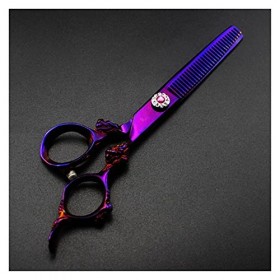 Générique Cisailles pour la Coupe de Cheveux 6 Pouces Ciseaux, Ciseaux d’amincissement des Cheveux, Coiffeur, Ciseaux de Coif