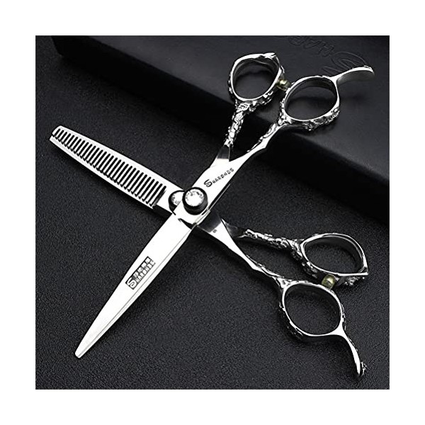 DSXZM Ciseaux De Coupe De Cheveux Professionnels, Kit De Coiffure À Gauche, Cisailles De Coiffure pour Coiffure, Salon, Maiso