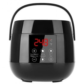 Réchauffeur de cire, affichage à LED intelligent Réchauffeur de cire réglé Épilation à la cire Réchauffeur de cire Beans appl