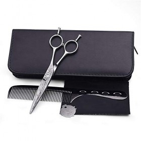 DANTB Gaucher et droitier Salon de Coiffure Professionnel Surface concave Ciseaux en Forme de Saule Slip Ciseaux Ciseaux de C