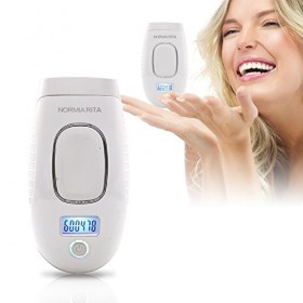 NORMIA RITA Épilateur Lumière Pulsée IPL Femme Homme Professionnel Peau Douce du Visage et Corps à la Maison Épilation Dispos