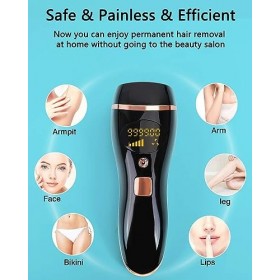 RWRAPS Instrument dépilation au Laser IPL pour Hommes et Femmes Dispositif de Rasage au Point de congélation 99W épilateur S