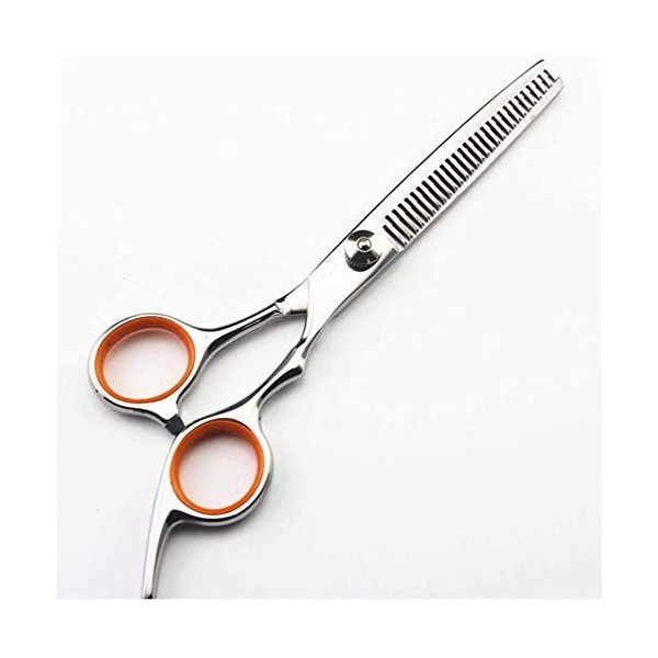 Ensemble de coiffure Ciseaux de coupe de cheveux en acier avec anneau coupe de cheveux ciseaux amincissants coupe de cheveux 