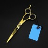 Golden Barber Professional Hairdressing Shears Ciseaux Set Barber Hair Cutting Amincissement Cisailles Outils Couleur: 5.5in