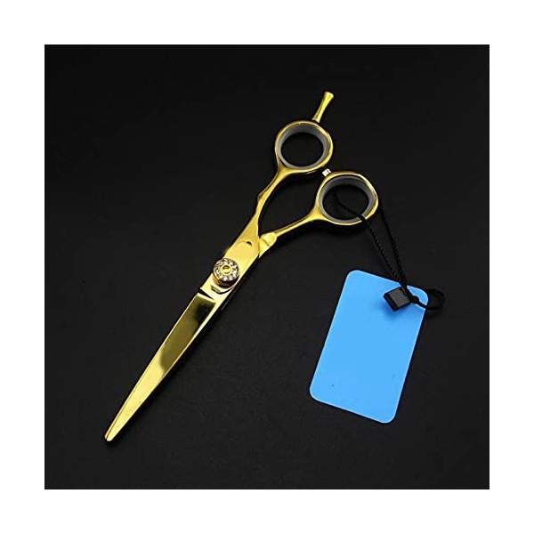 Golden Barber Professional Hairdressing Shears Ciseaux Set Barber Hair Cutting Amincissement Cisailles Outils Couleur: 5.5in