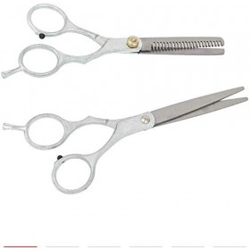 Ensemble de coiffure Professionnel 6 Pouces En Acier Inoxydable Ciseaux De Coupe De Cheveux Coupe Salon De Coupe De Cheveux C