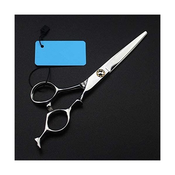 XiYou Ciseaux de Coupe de Cheveux Coupe, Professionnel Japon 6cr Acier 6 Portant Argent Cheveux Amincissants barbier Makas