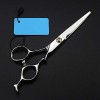 XiYou Ciseaux de Coupe de Cheveux Coupe, Professionnel Japon 6cr Acier 6 Portant Argent Cheveux Amincissants barbier Makas