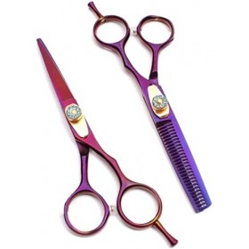 Ciseaux De Coiffeur Ciseaux De Coiffure Professionnels Ensemble De Ciseaux De Coupe De Cheveux Ciseaux Amincissants 6 0 Pouce