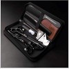 YK CISEAUX Barber Ciseaux de coiffure, stylisme-cheveux Ciseaux Ciseaux Toilettage, japonais J2 acier Razor,C,5.5 inch set