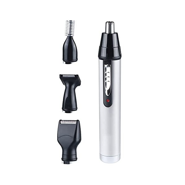 Nose Hair Trimmer For Ears Finisher Men Femme - Tondeuse à Barbe Nez Sourcils, Rasoir à Nez Électrique Homme Femme, Tondeuse 