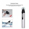 Nose Hair Trimmer For Ears Finisher Men Femme - Tondeuse à Barbe Nez Sourcils, Rasoir à Nez Électrique Homme Femme, Tondeuse 