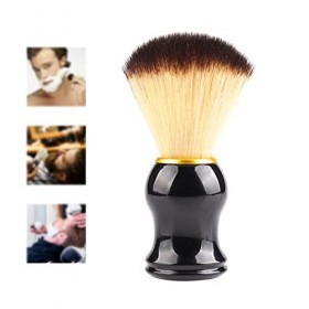 WWWFZS Brosse de Rasage pour Hommes Blaireau Rasage Manche en Bois Appareil de Nettoyage de Barbe faciale Outil de Haute qual