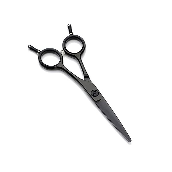 Tondeuses à cheveux pour hommes, galvanoplastie noire de 5,5 pouces, ciseaux de coiffure professionnels, ciseaux de coiffure 