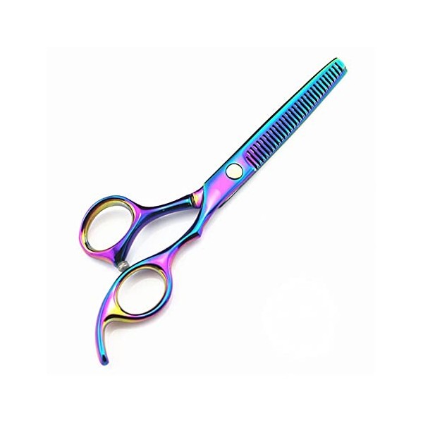 Ciseaux de coupe de cheveux Rainbow Barber de 5,5/6 pouces