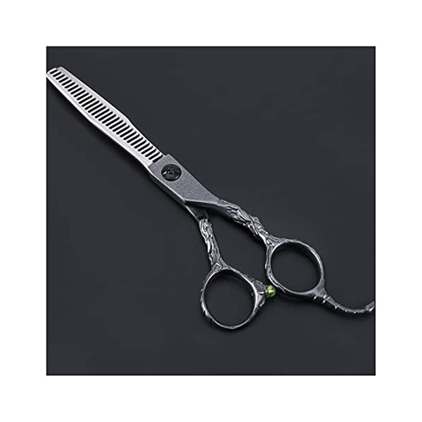 Rasoir professionnel Sharp Coiffure professionnelle Ciseaux de coupe de cheveux Outil de coiffure mince de 6 pouces Ciseaux d