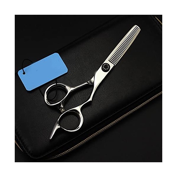 Ciseaux de coupe de cheveux Coiffeur Sliver Ciseaux de coupe de cheveux Set Produit de salon de coiffure Couleur: Amincissem