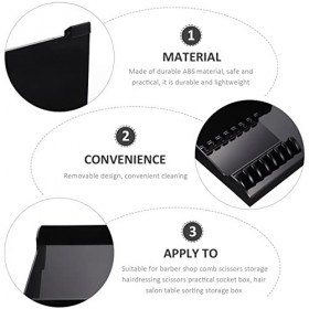 Beaupretty 3 Pièces Ciseaux Peigne Prise Porte-outil De Coiffure Porte-outil De Coiffure Organisateur De Ciseaux De Cheveux P