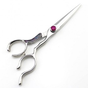 Ciseaux de coupe de cheveux, 6 pouces professionnels 440c ciseaux de cheveux ciseaux de maquillage de salon ciseaux de coupe 