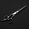 Hair Cuting Scissors, Barber Professional Left Hand Scissors Stainless Steel Hairdressing Flat Scissors Set 6 inch Haircut Th