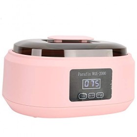 Réchauffeur de cire dépilation, chauffe-cire daffichage de la température, machine à cire à contrôle de température en deux