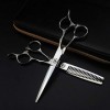 Professionnel Haircut Set 6 Pouces Salon De Coiffure Ciseaux Set Ciseaux Amincissants Set Coiffure Ciseaux, Barbiers Ou Utili