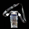 QULACO Sac à Ciseaux Transparent Ins pour Coiffeur Sac à bandoulière Ceinture Unique et nouveauté barbier Coiffure Coiffeur C