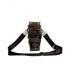 QULACO Sac à Ciseaux Transparent Ins pour Coiffeur Sac à bandoulière Ceinture Unique et nouveauté barbier Coiffure Coiffeur C