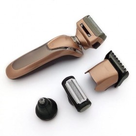 SRJCWB Rasoir électrique for Hommes 4 en 1 Rasoir Multifonctionnel Rasoir Hommes Nez Oreille Oreille Tondeuse kit de toiletta
