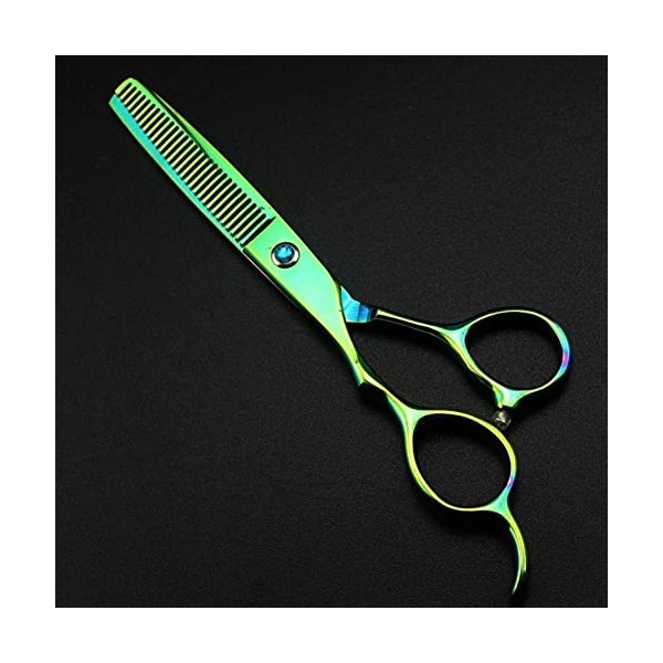 Ciseaux de coiffure professionnels pour gauchers, ciseaux de coupe de coiffeur, ensemble de ciseaux amincissants, A, coupe pl