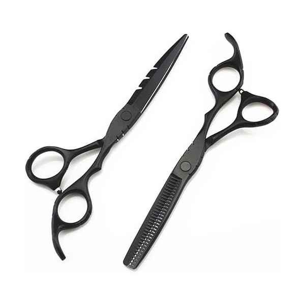 Ciseaux de coiffure professionnel 440c classique 6 pouces ciseaux à cheveux coupés ensemble coupe outils de maquillage de coi