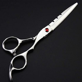 Ciseaux de coiffure professionnels, ciseaux de coiffure, ciseaux de barbier, étui de présentation de 6,0 pouces, bleu, ensemb