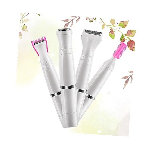 FOMIYES 3 Pcs 4 Rasoirs À Lèvres Pour Femme Visage Rasoir Femme Rasoir Électrique Pour Femme Rasoir Pour Visage Femme Rasoir 