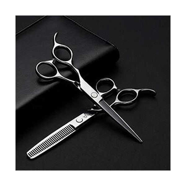 Ciseaux de coiffure Série pour gauchers Ciseaux de coiffeur professionnels Ciseaux de styliste de salon Coupe nette et précis