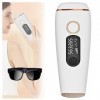 huanzhi Kit DéPilation Au Laser, éPilation Laser Epilateur Tactile Laser Rajeunissant Hair Remover Machine, pour Femme Et Ho