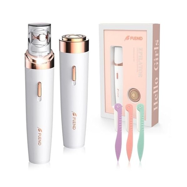 Mini Epilateur, épilateur Facial pour Femme 2 en 1-4