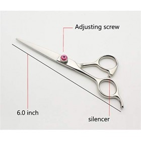 Ciseaux de coiffure, Ciseaux de coiffure pour gaucher, Ensemble de coupe de cheveux pour ciseaux de coiffeur Ciseaux aminciss