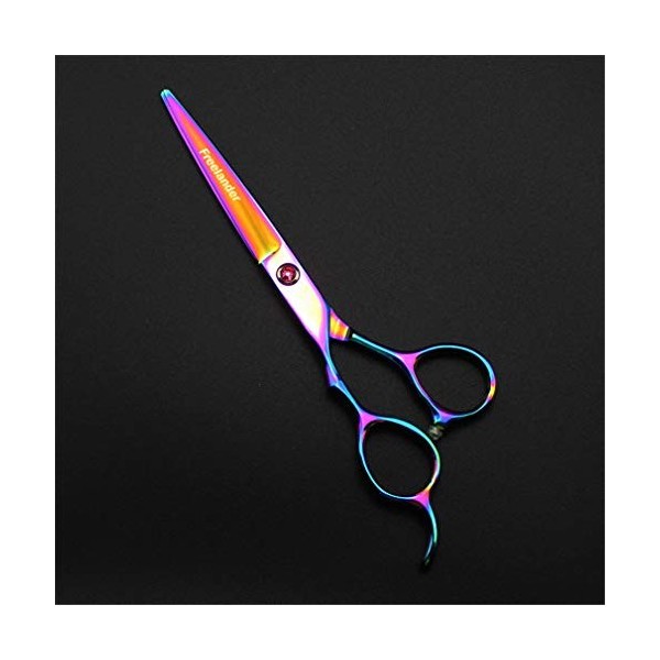 Ciseaux De Coiffure Professionnels Pour La Main Gauche, Ensemble De Ciseaux De Coiffeur De 6 Pouces 17,5 CM , Outils De Coif